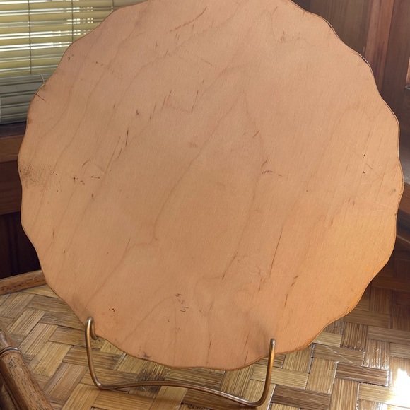 Folk art painted wooden plaque cottage boho hippie - Picture 6 of 11